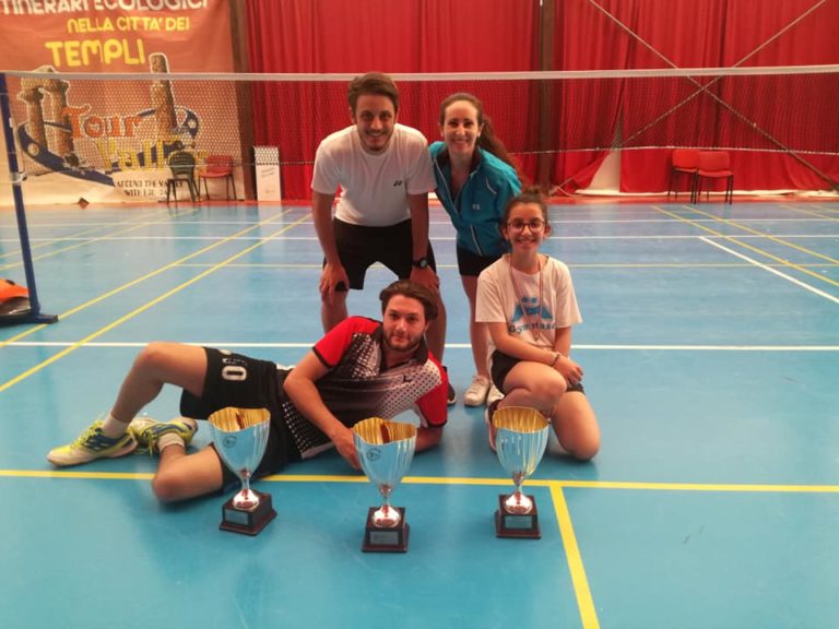 BADMINTON : Vittorie ai Regionali Assoluti individuali