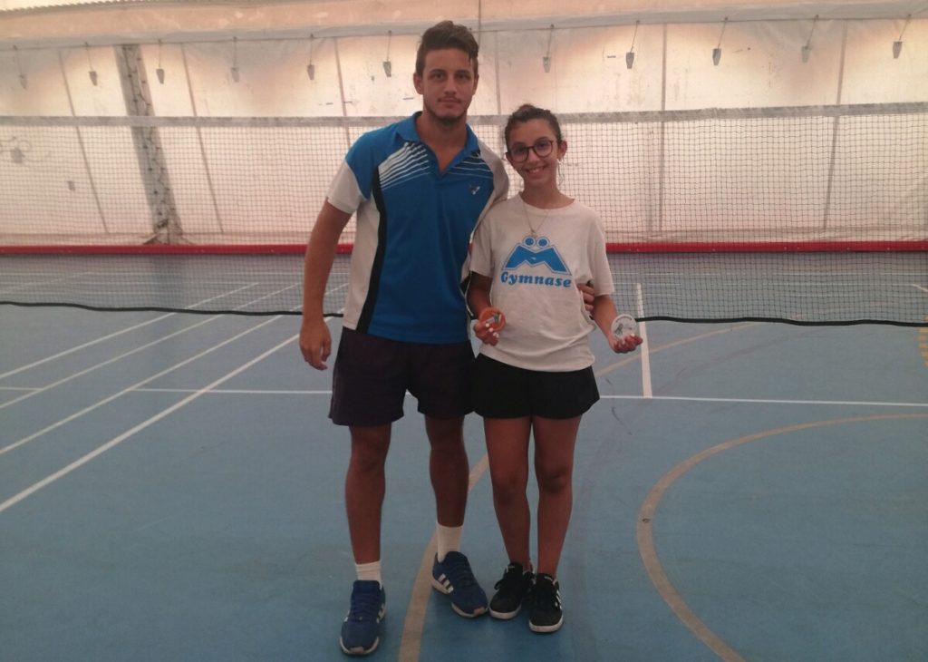 BADMINTON : Martina Romeo  al raduno Vola con Noi